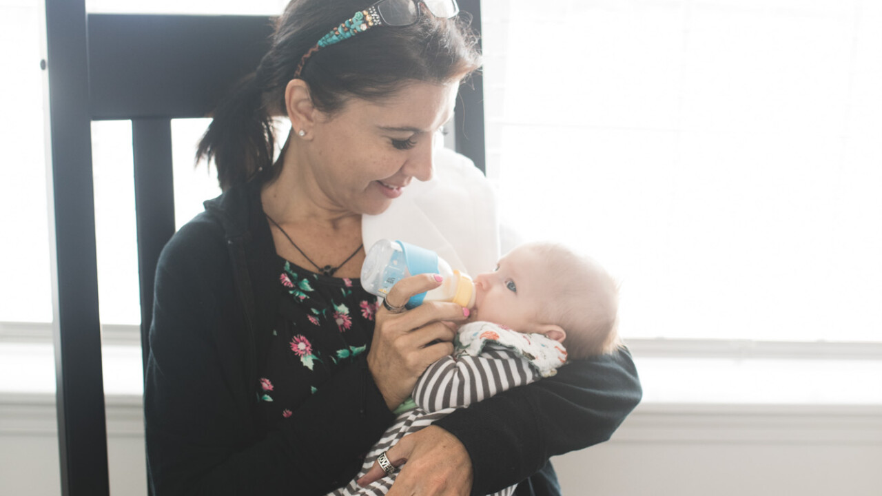 Nurturing infant care environment at Avant Garde private daycare in Tulsa OK
